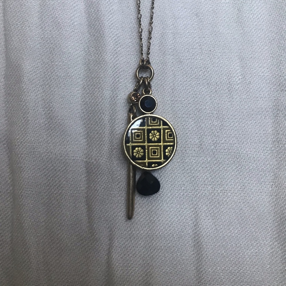 Gold & Black necklace